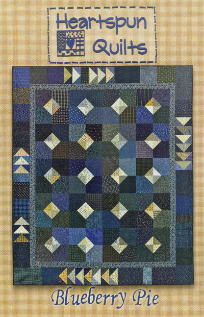 Blueberry Pie - quilt pattern - by Heartspun Quilts